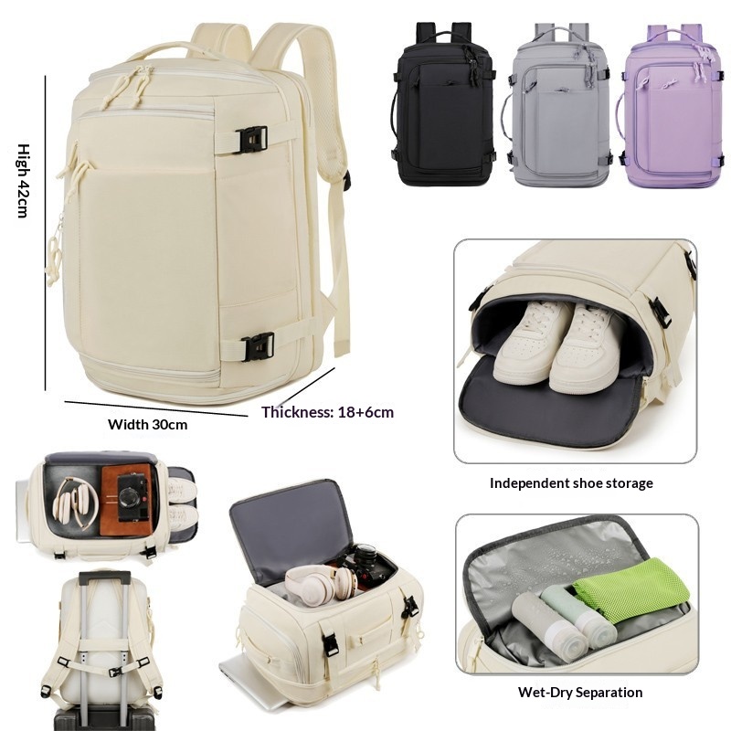 It Travel Accessories - Mochila de Viagem Grande Capacidade Multifuncional