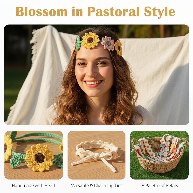 Travel Accessories Hawaii - Faixas de Cabelo Turbante com Flores