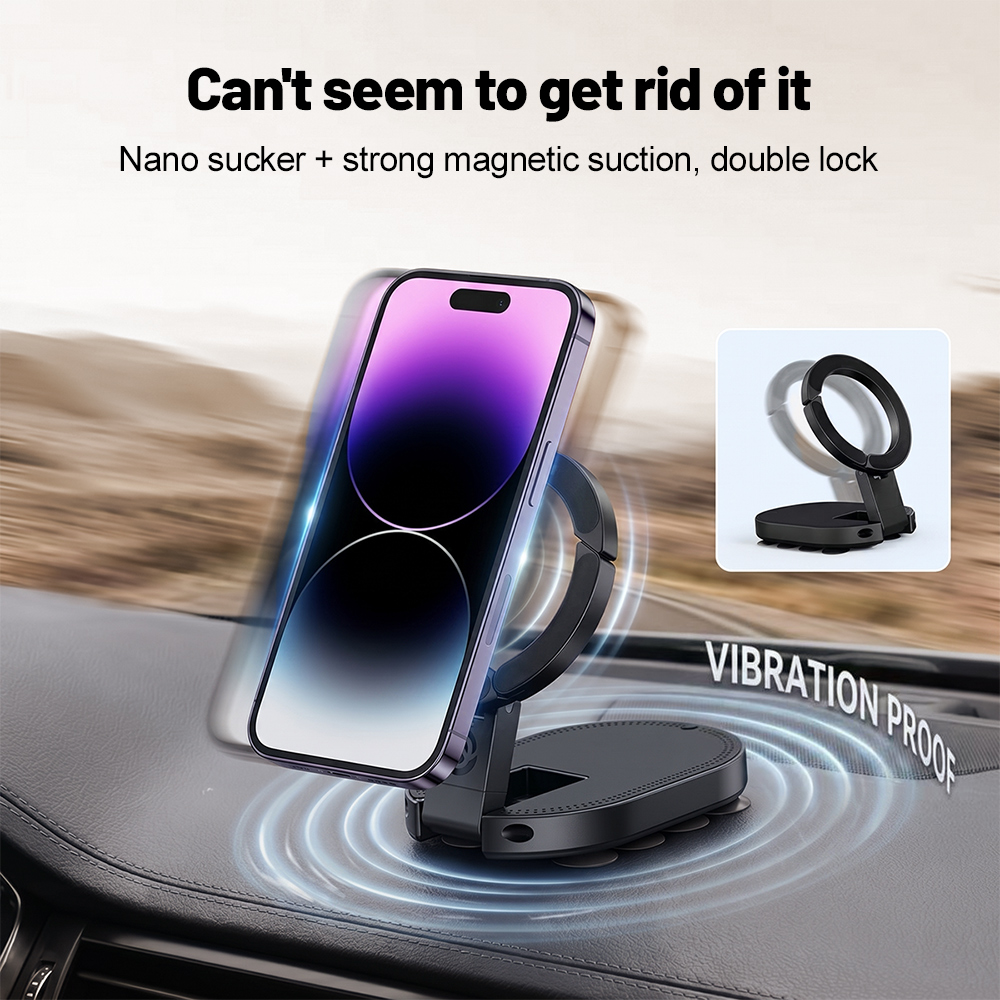 Travel Accessories For Car - 360 ° Suporte de Telefone Magnético