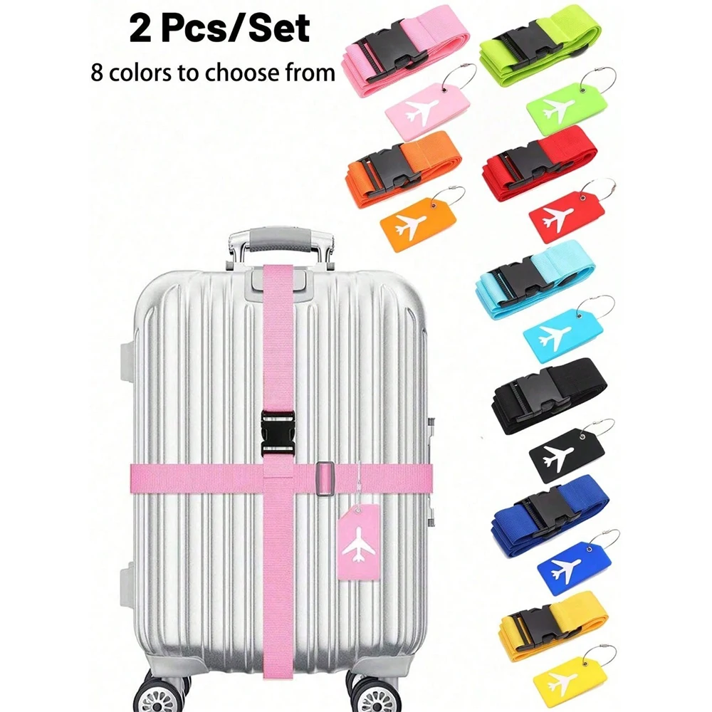 Travel Accessories List - Conjunto de alça de bagagem com