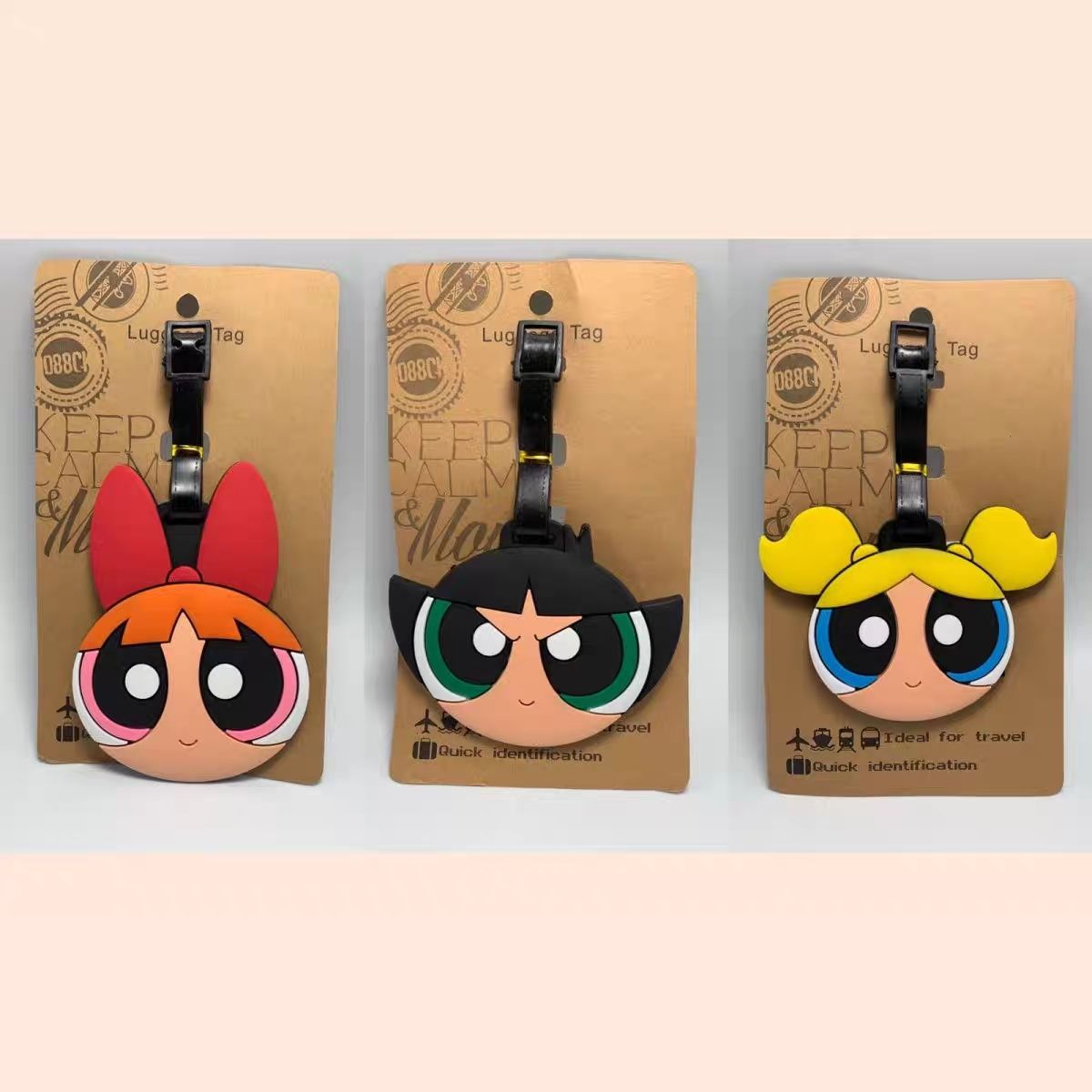 Travel Accessories List - Pingente de Mala Anime The Powerpuff