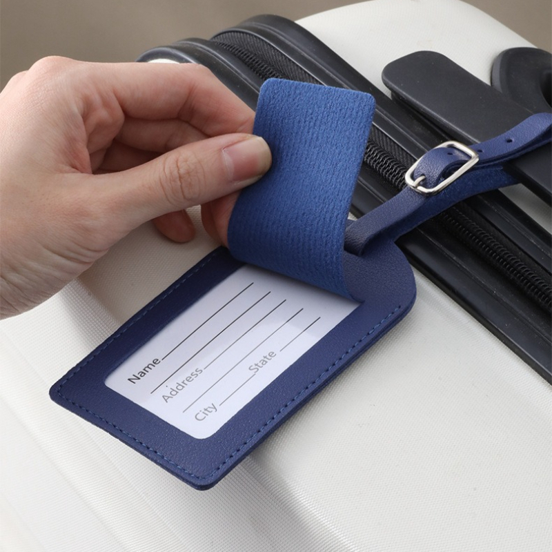 Etiquetas de Bagagem em Couro  - Travel Accessories List avaliação e preço
