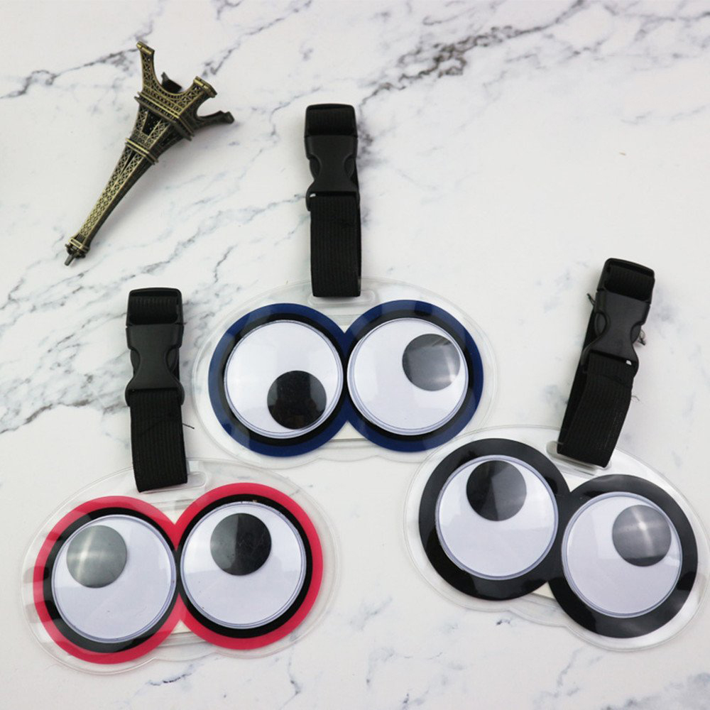 Etiquetas de bagagem com olhos - Travel Accessories List avaliação e preço