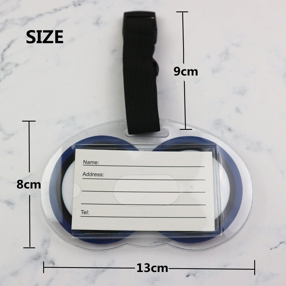 Etiquetas de bagagem com olhos - Travel Accessories List avaliação e preço