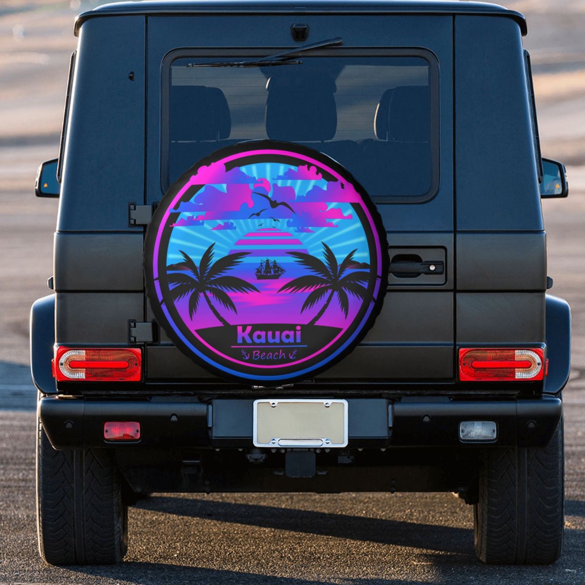 Hawaii Beach Spare Tire Capa,  - Travel Accessories Hawaii avaliação e preço