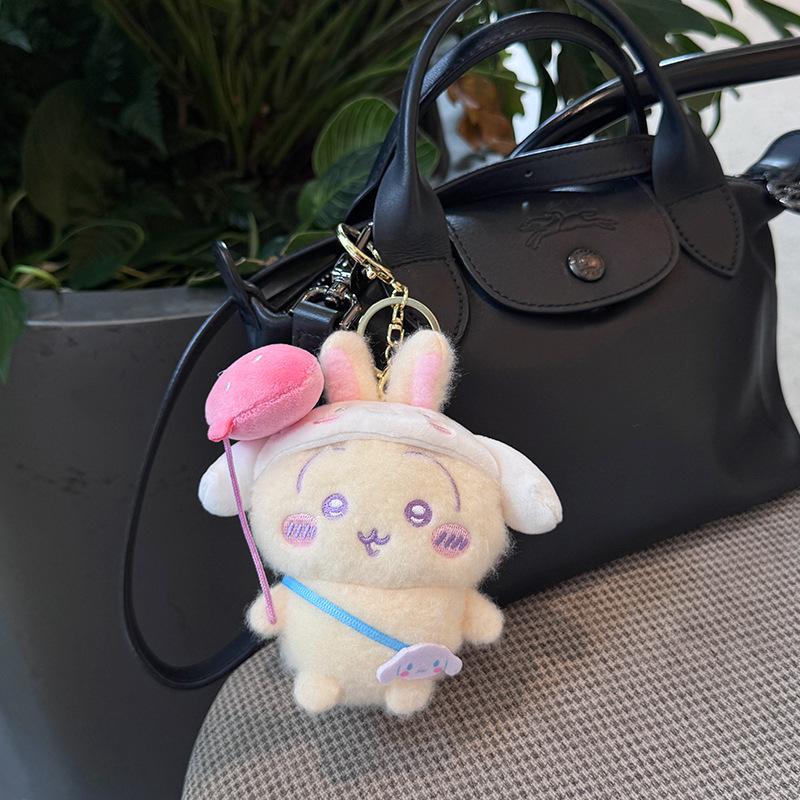 Chaveiro de Pelúcia Kawaii par - Travel Accessories For Girls avaliação e preço