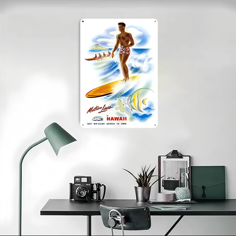 Pôster de Viagem Vintage Matso - Travel Accessories Hawaii avaliação e preço