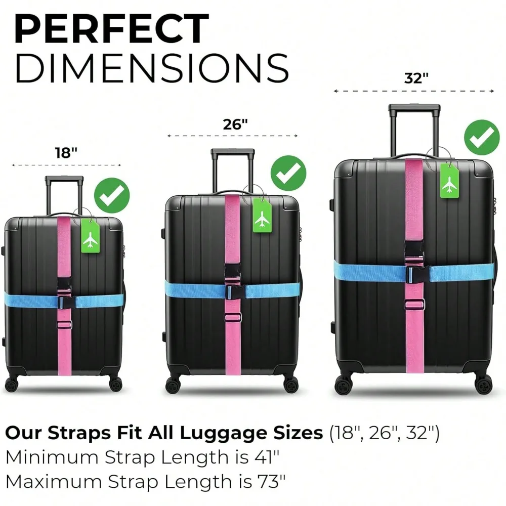 Conjunto de alça de bagagem co - Travel Accessories List avaliação e preço