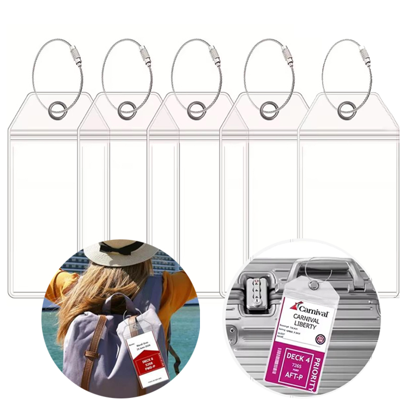 5 Peças de Etiquetas Transpare - Travel Accessories List avaliação e preço