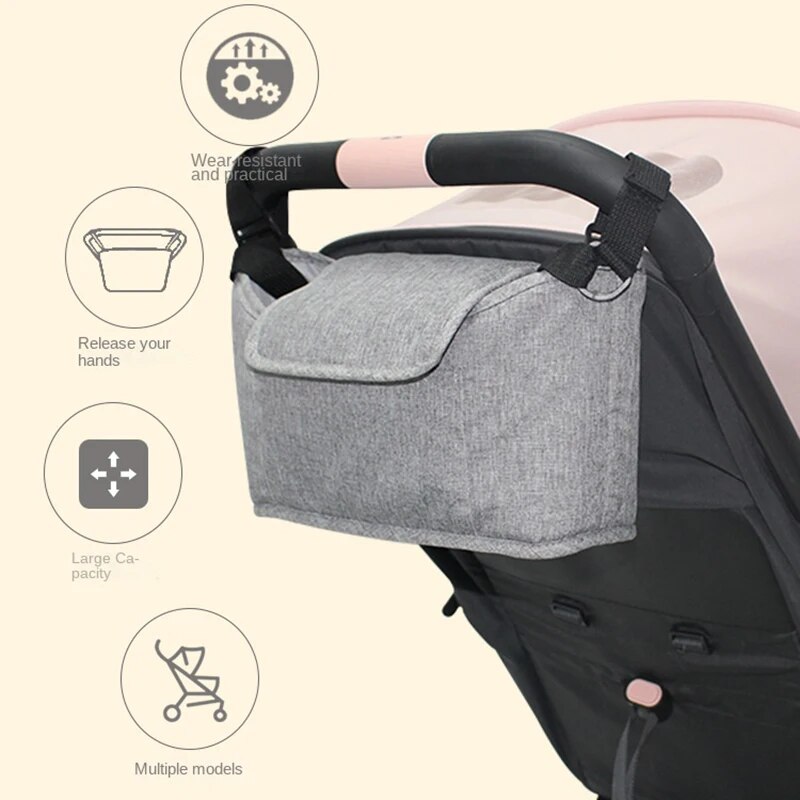 Grande Capacidade Baby Strolle - Travel Accessories For Baby avaliação e preço