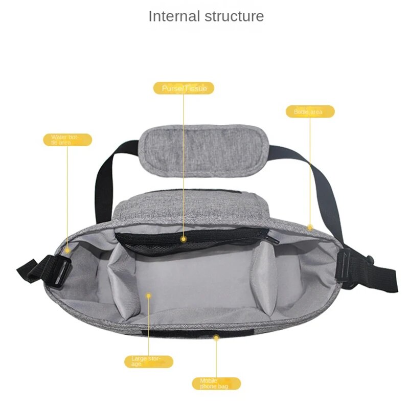Grande Capacidade Baby Strolle - Travel Accessories For Baby avaliação e preço