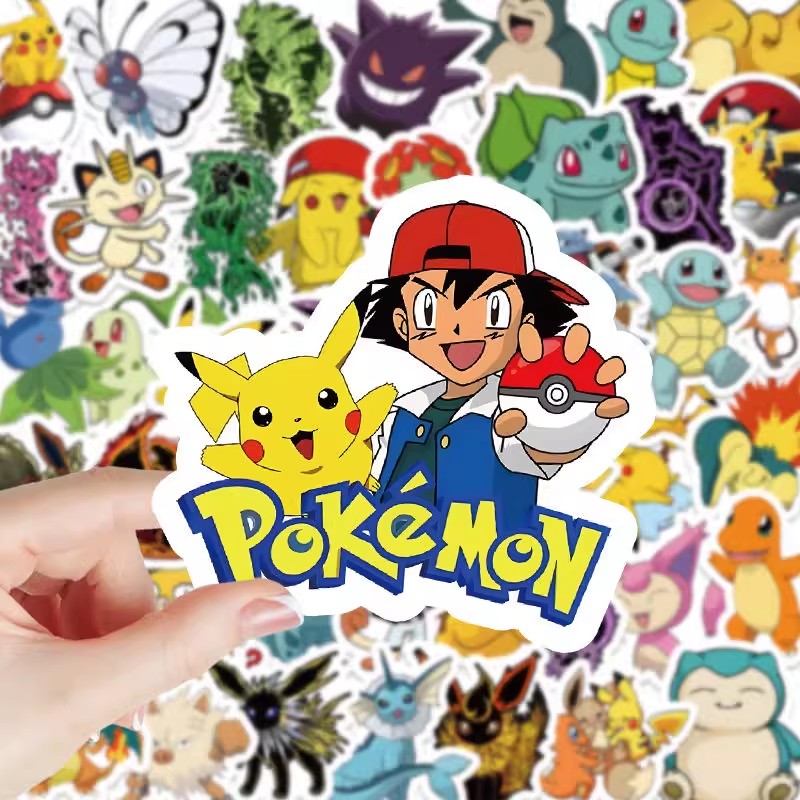 50PCS Adesivos Fofos do Pikach - It Travel Accessories avaliação e preço
