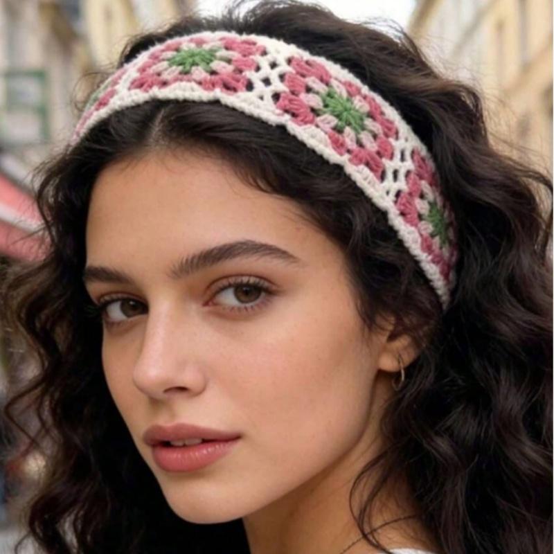 Faixa de Cabelo de Flor Tricot - Travel Accessories Hawaii avaliação e preço