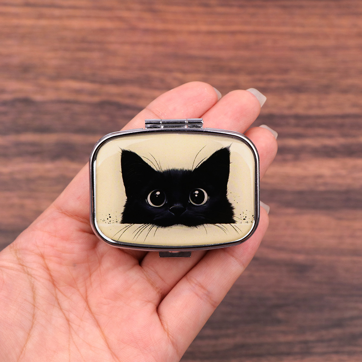 Bonito gato preto viagem pílul - Travel Accessories For Japan avaliação e preço