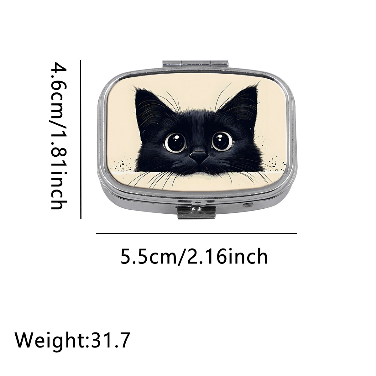 Bonito gato preto viagem pílul - Travel Accessories For Japan avaliação e preço